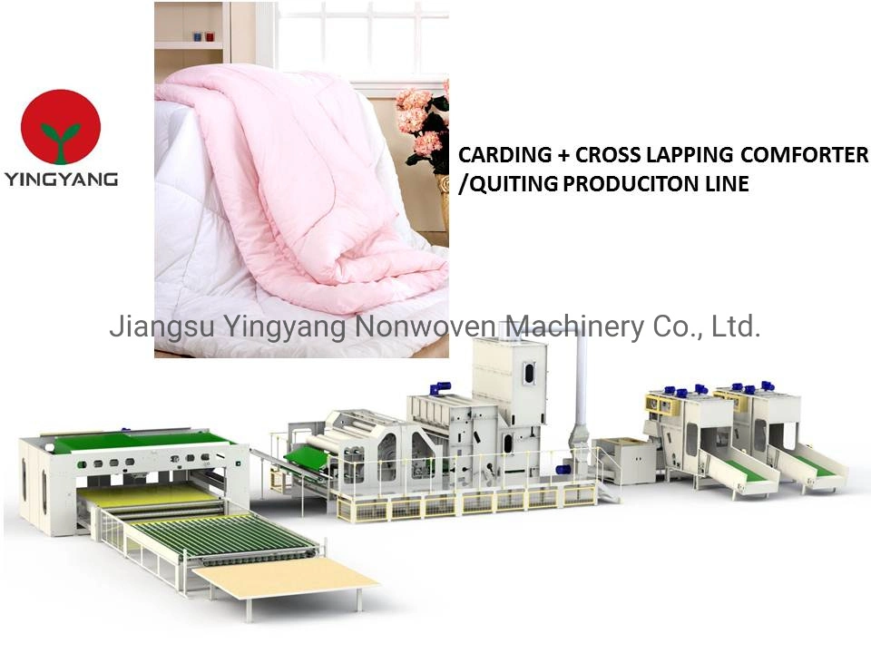 CE Approved Yingyang 2.5m 2.8m China Home Textile Blanket Quilts Comforter Machine in