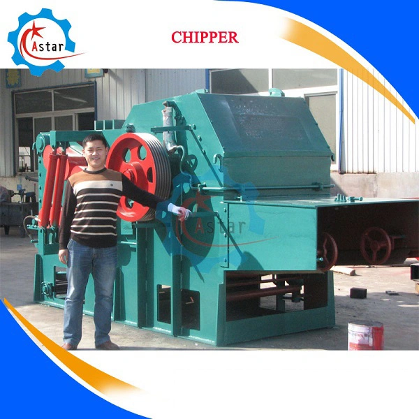 Large Scale Wood Shredder Tree Branch Chipper