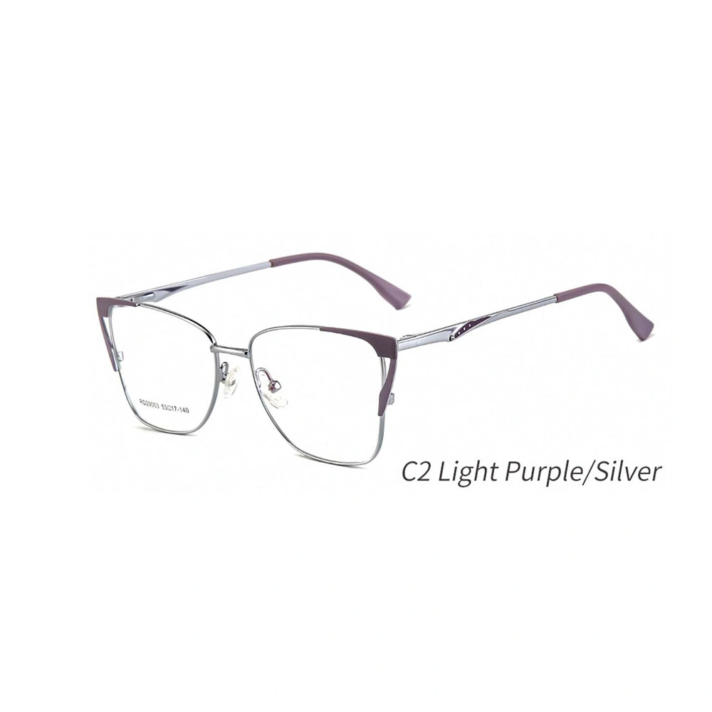 GD Classic Beautiful Color para mulher molduras ópticas metálicas óculos elegantes Para as mulheres