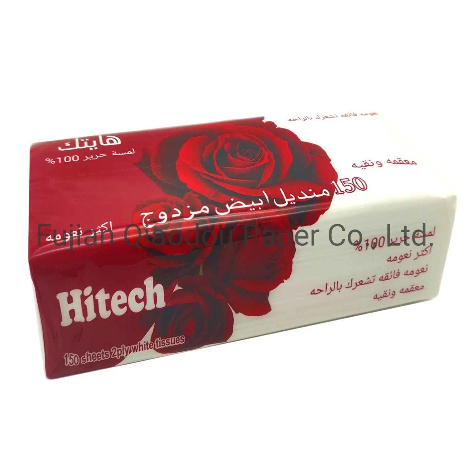 Kuwait Custom White No-Embossing Thickened and Smooth Facial Tissue Paper