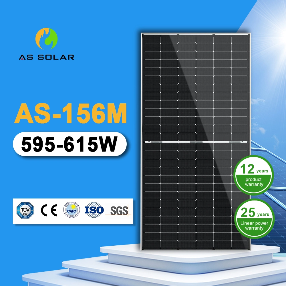 Fabrik Halbzellen Solar PV-Module Mono 380W 475W 450W 550W 144cells Photovoltaik-Solarmodule und Solaranlagen Energie