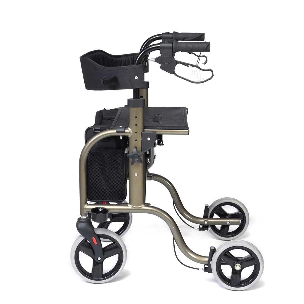 2023 Top Factory Wholesale/Supplier Hot Sell Foldable Rollator Walker for Adults