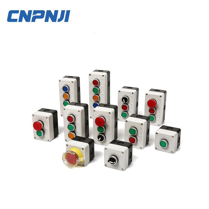 Cnpnji Emergency Button Plastic Shell Call Button Security Access Control Alarm Plastic Enclosure Switch Button Box 70*110*65mm