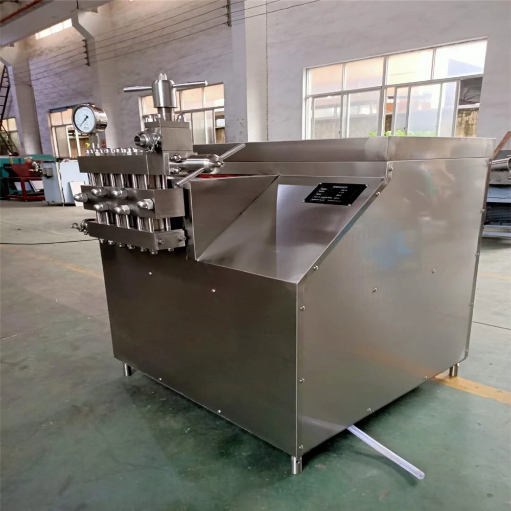 1000lph 2000lph Two Stage 4 Piston Ice Cream Homogenizer Machine