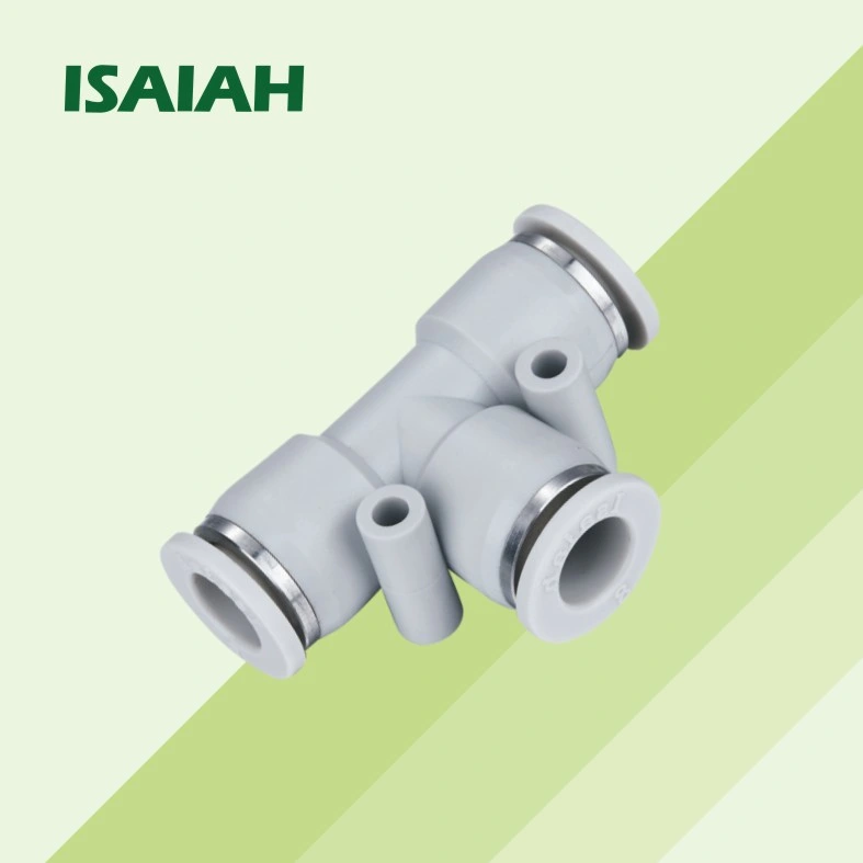 Pneumatic Parts Copper Zinc-Free Quick Connecting One Touch Tube Plastic Air Fittings