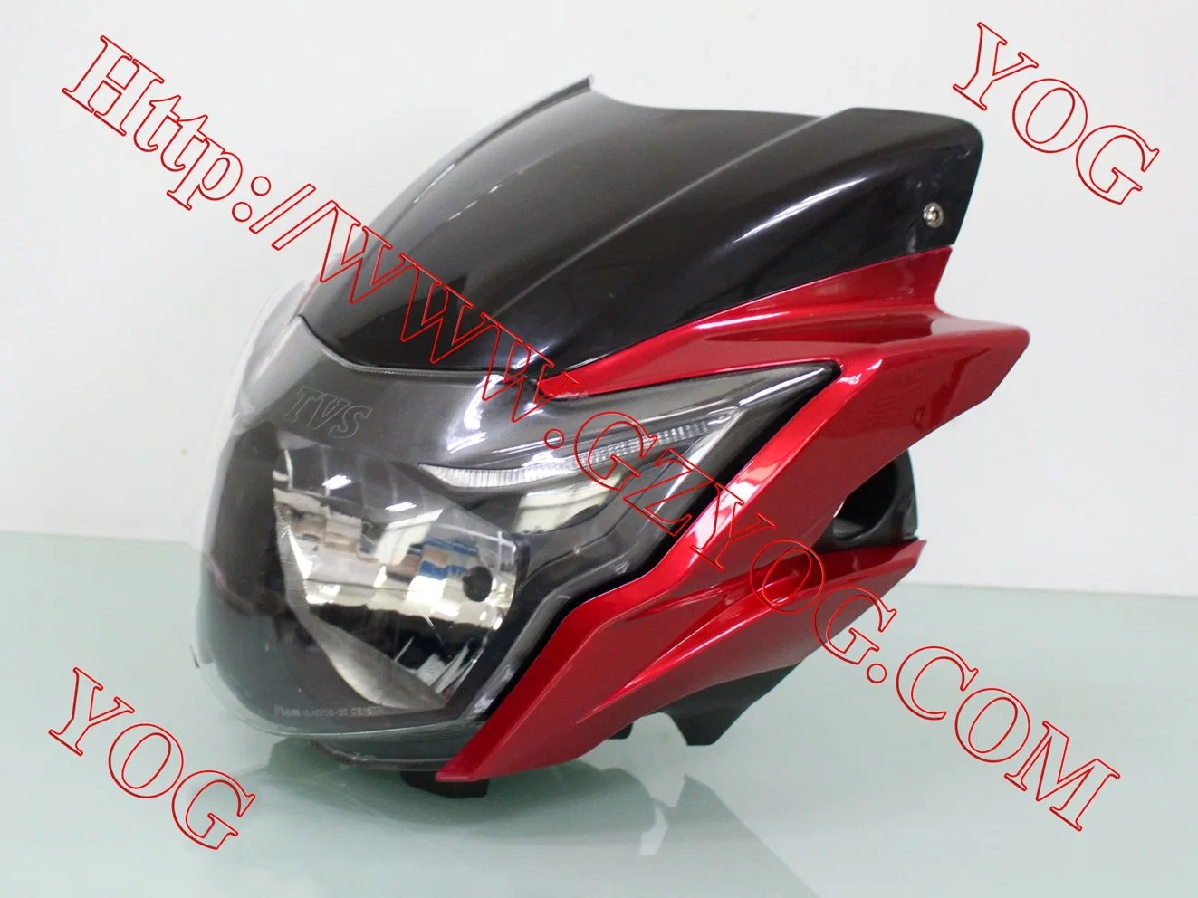 Farol de motocicleta Yog Tvs Apache-180 Tvsvictorglx125