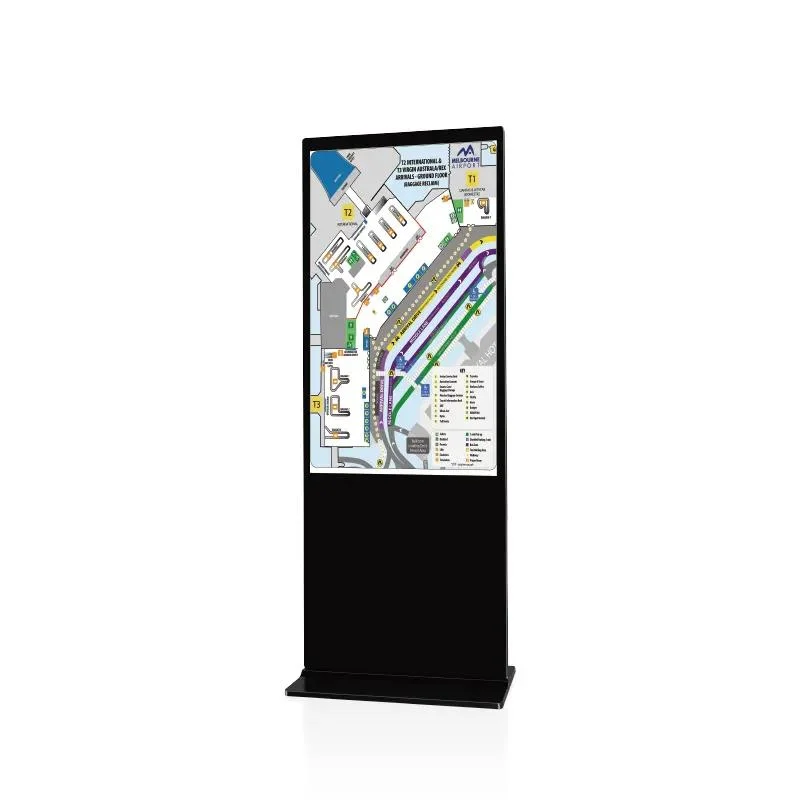 Slim Indoor Flachbild-TV Ultra Thin Werbung Display Wand LCD Digital Signage für den Markt