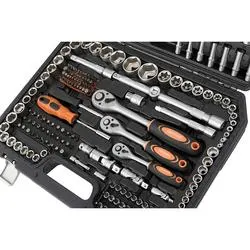 215PCS conjunto chave de roquete Auto Repair Mechanic Sleeve Kit Toolbox