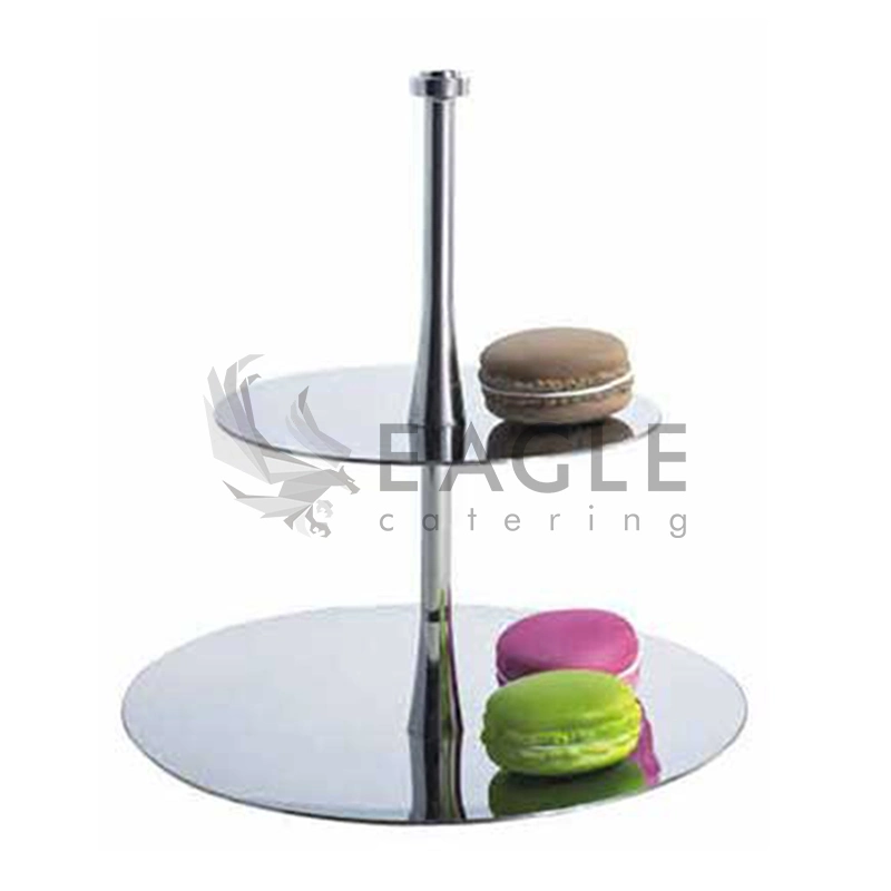 Stainless Steel Dessert Snack Display Rack Frame Riser