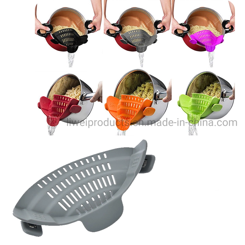 Working Temperature -40 ~ +230 Kitchen Pot Side Strainer for Filtered Noodles