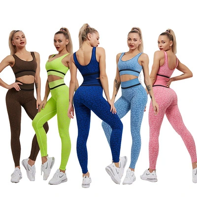 Sports Wear Customized Design Ladies Sexy Yoga Wear Clothing Set Wholesale Fitness Athletic Women Seamless Apparel