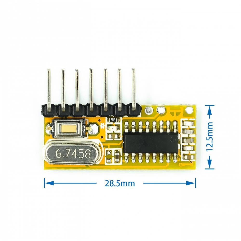 Receptor sem fios super heteródino com receptor superheteródino