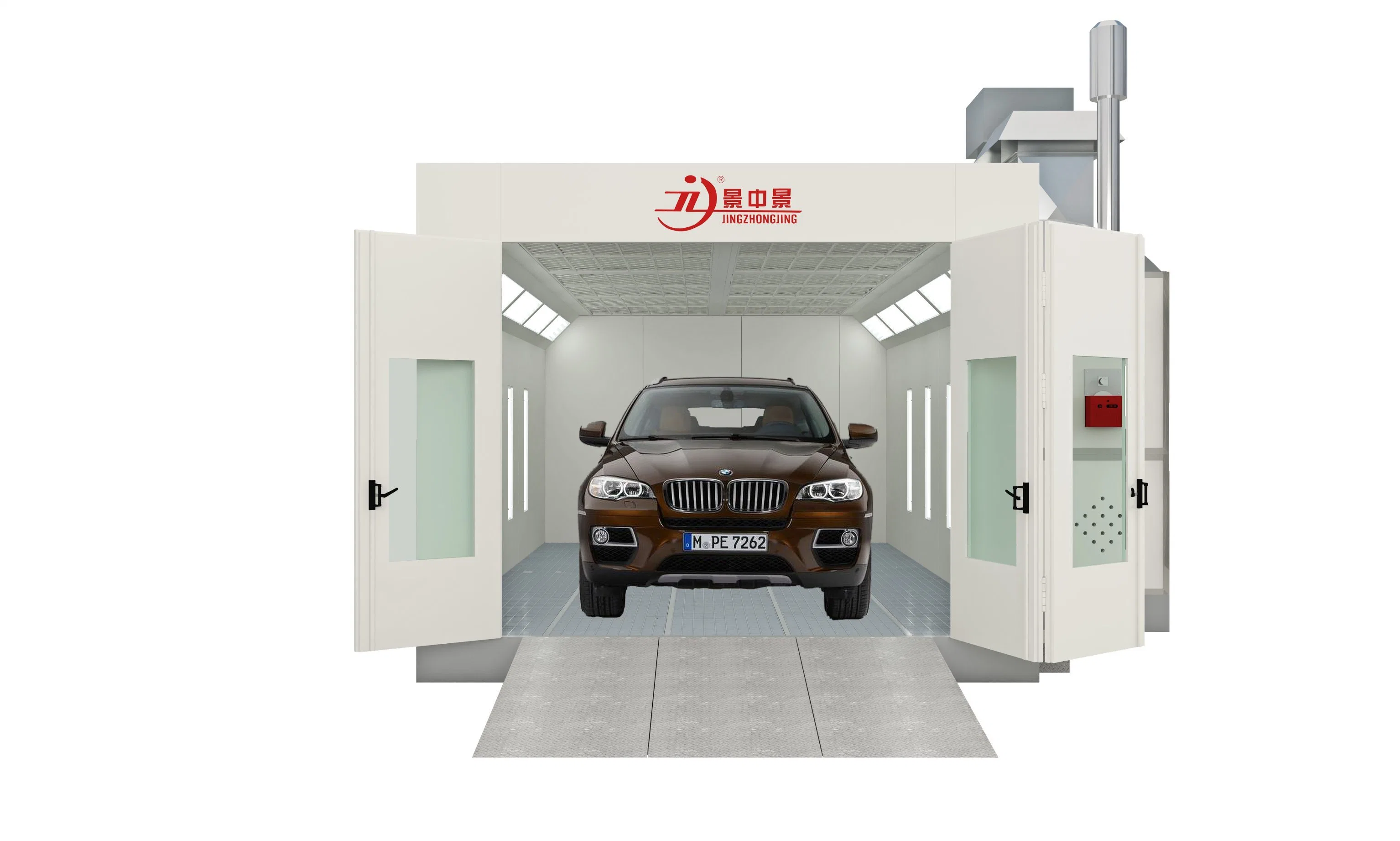 Diesel Heating Auto Painting Equipment Automotive Car Spray Paint Booth