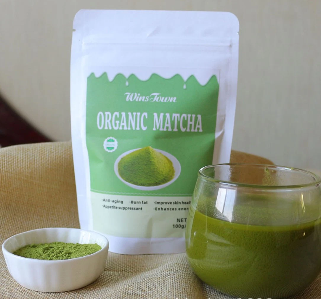 Free Design Hot Sale Matcha Slim Powder Antioxidant Energy and Healthy Metabolism