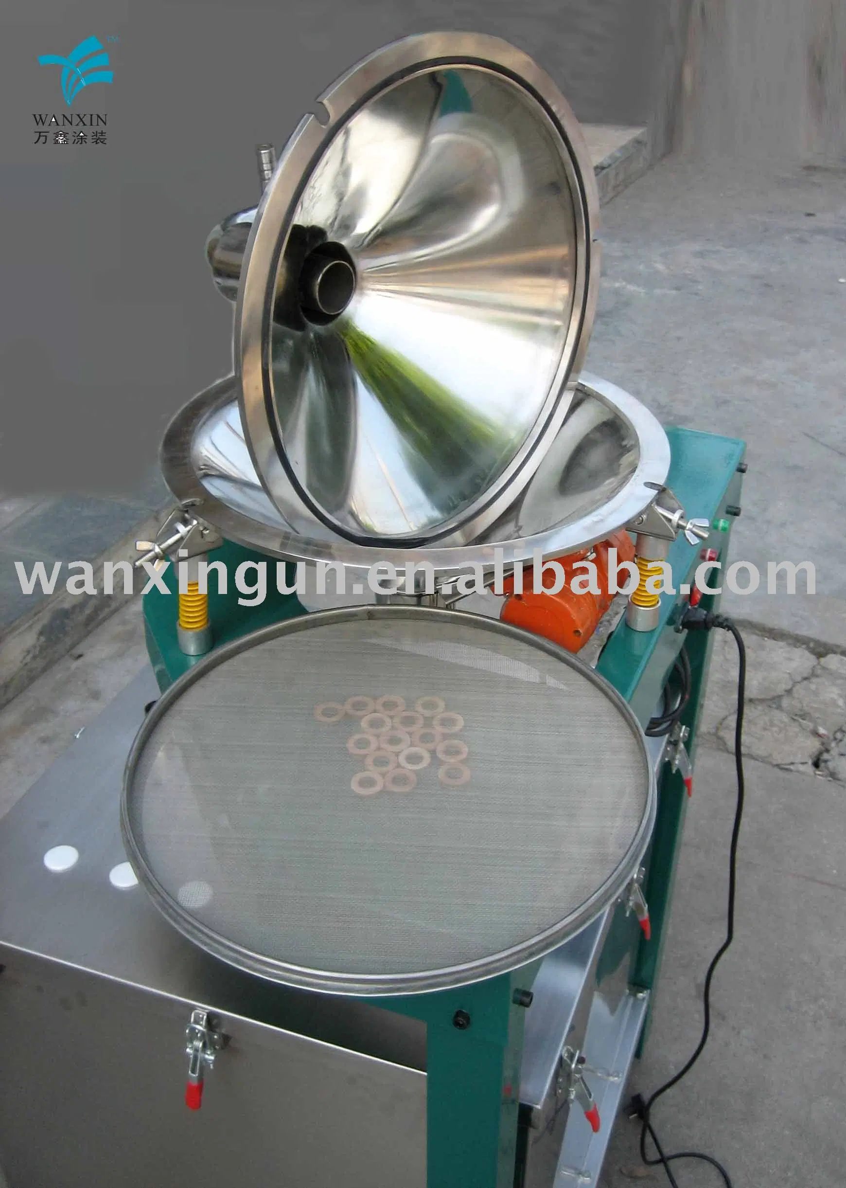 Automatic Powder Coating Recycling Sieving System