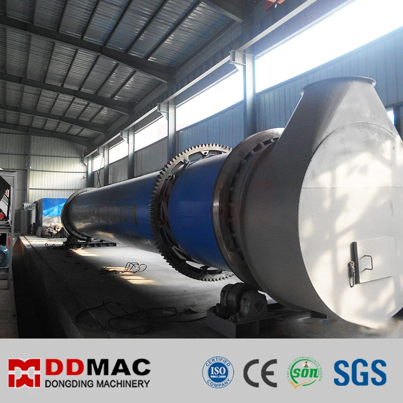 Industrial Rotary Drum Drying Equipment for Mineral, Ore, Silica Sand, Feed Dregs, Chicken Manure, Coal, Slurry, Slag, Biomass, Industrial Rotary Dryer