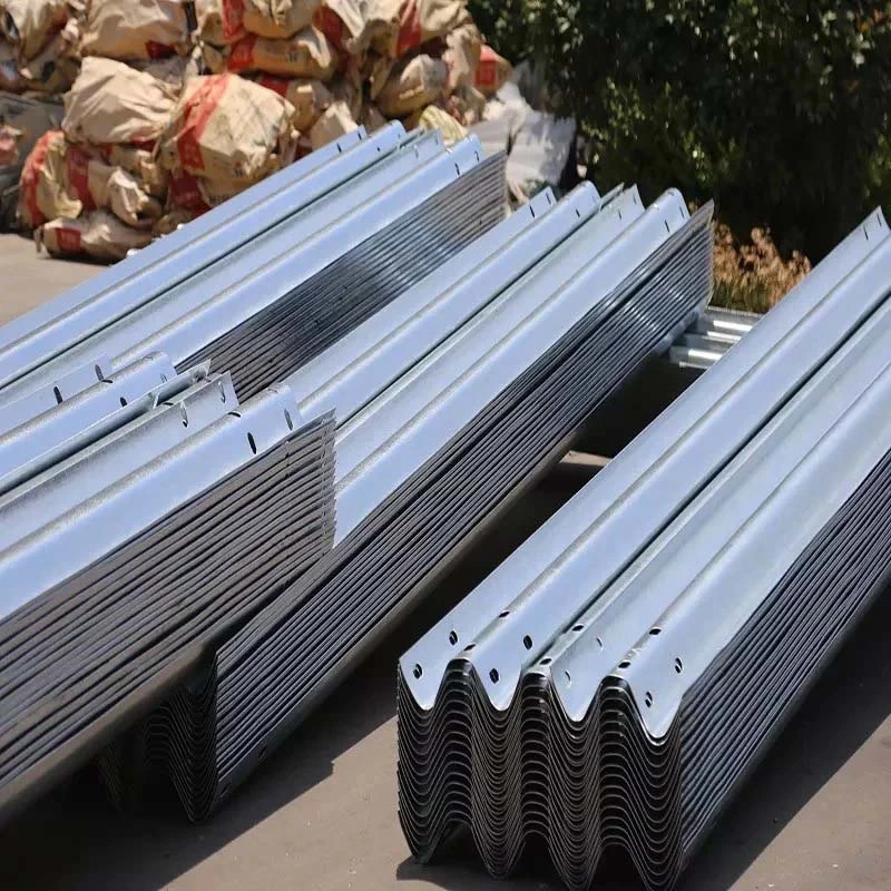 Traffic Barrier Fenders Beams Metallic Road Safety Guardrail for Highway