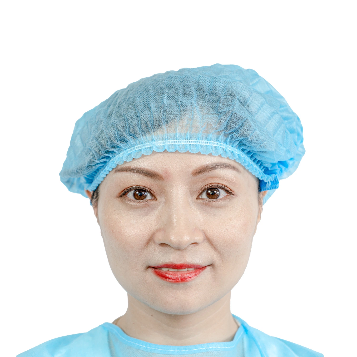 10GSM/12GSM/15GSM Box Packaged Disposable Head Cover Hairnet Bouffant Cap