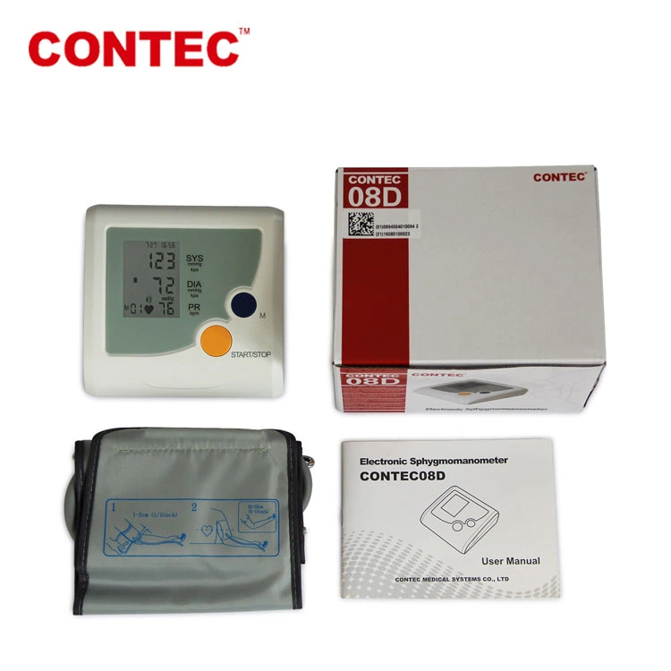 Contec08d Electronic Digital Automatic Arm Sphygmomanometer Bp Monitor Blood Pressure Monitor