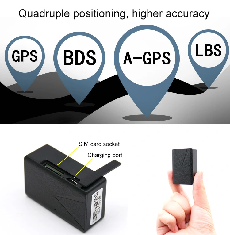 2g Protrack GPS Tracker Long Life Battery Vehicle Car Mirco Auto Electronic Magnet GPS Tracker Tracking Device SIM Card Slot