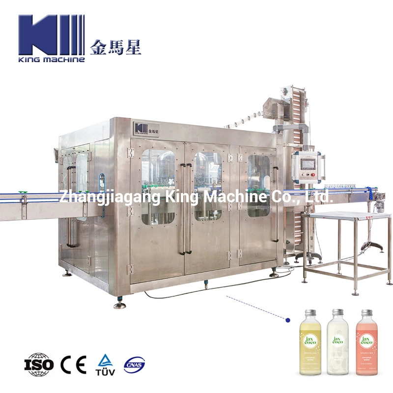 2000bph Glass Bottle Juice Packaging Plant