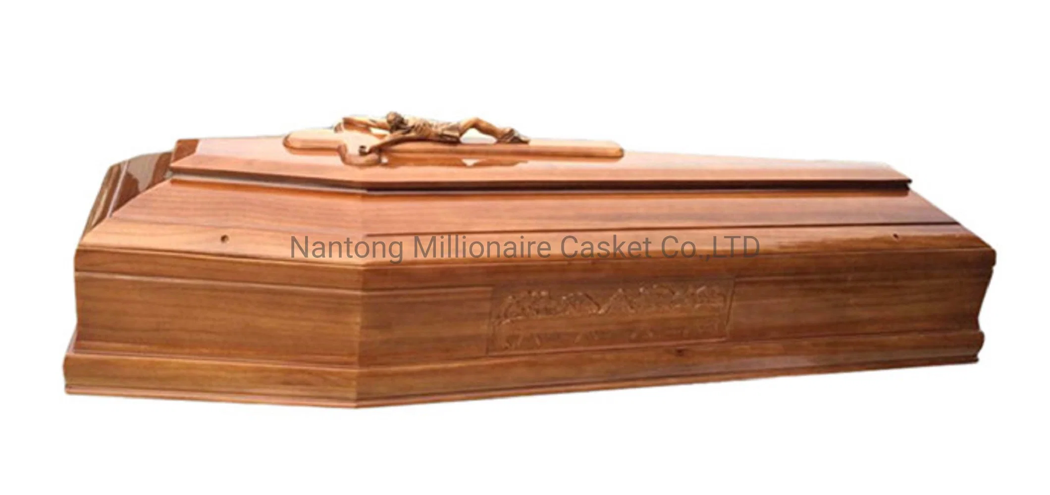 American Style Funeral Wooden Coffin