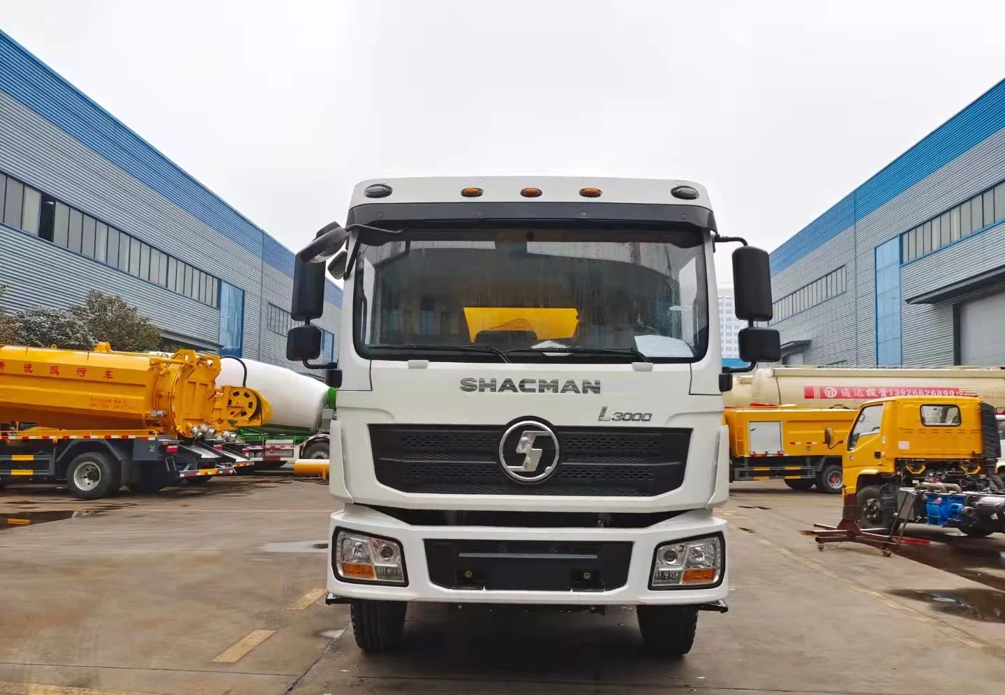 Shacman L3000 Vacuum Sewage Cleaning Tanker Fecal Sludge Suction Jetting Truck