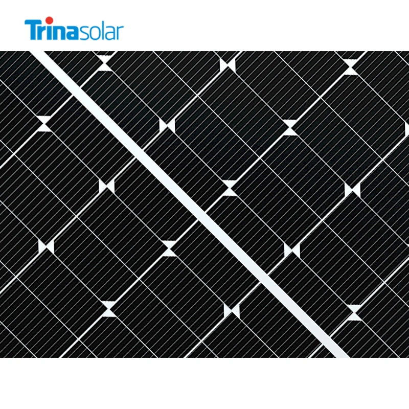 Trina 430 435 440 445 450 Watts Wp Monocrystalline Silicon PV Module Solar Panel for Commercial Industrial Use Roof Mounting System