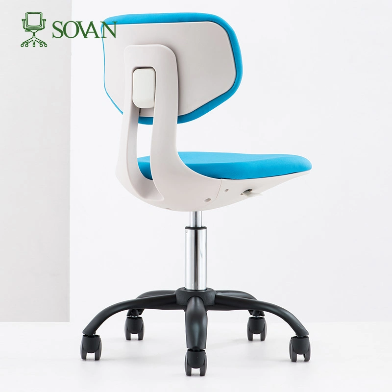 BIFMA Good Price New Children Study Chair Colorful Cute Kids Office Chair in Grey Frame training Chair Patent design