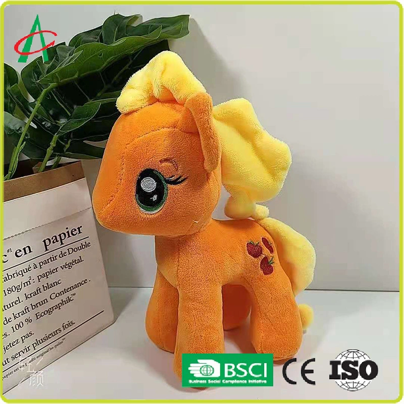 New Pony Cute Plush Toy Poly Pony Doll Unicorn Doll Girl and Children&prime; S Birthday Gift