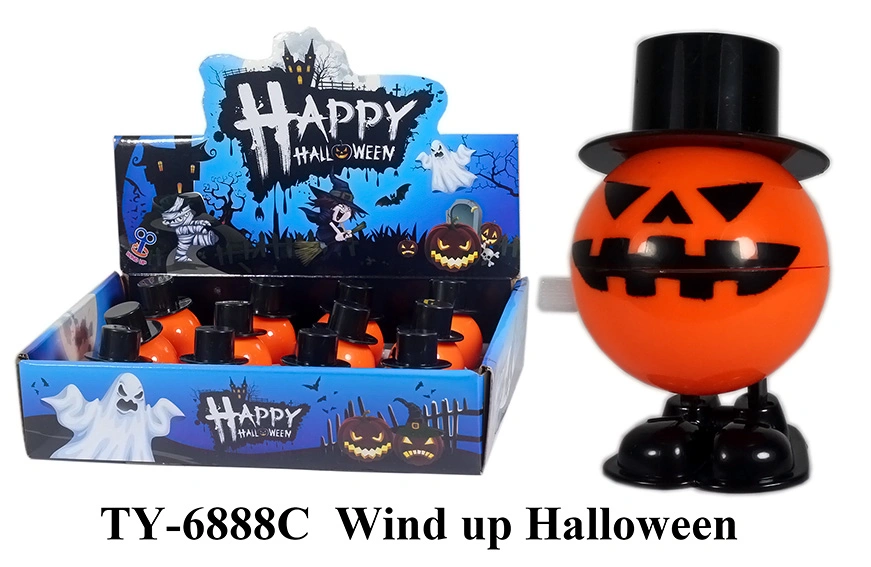 Funny Wind up Halloween Pumpink Toys