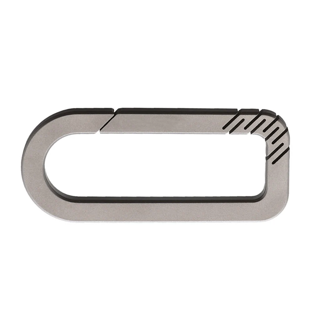 OEM Mini Fastener Titanium Climbing Keychain Bulk Carabiner Clip Jumbo Anodizing Part for Camping Hiking Tool