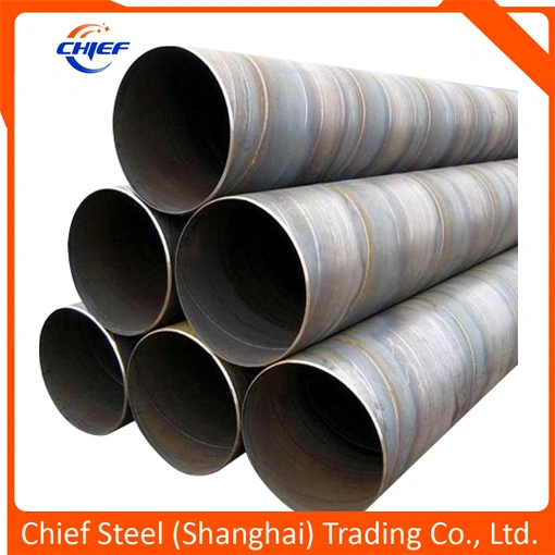 Piling Pipes for SSAW Carbon Steel Pipes En10219 S275jr / S355jr / S355j0h / S355j2h Max. 100m Per Each Length