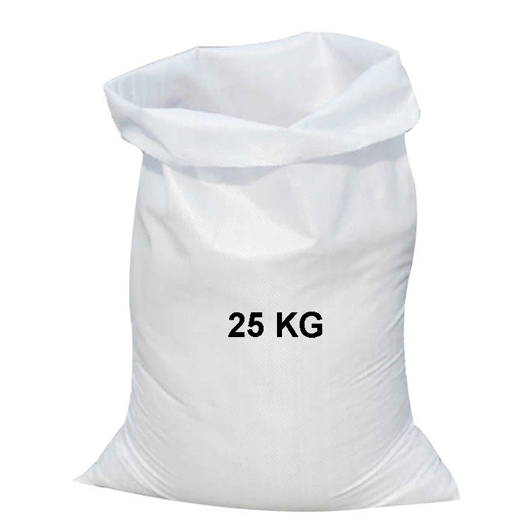 Logo Customized 100% Virgin Material 25kg 50kg PP Woven Bags Sugar Salt Flour Rice Agriculture Mineral Packing