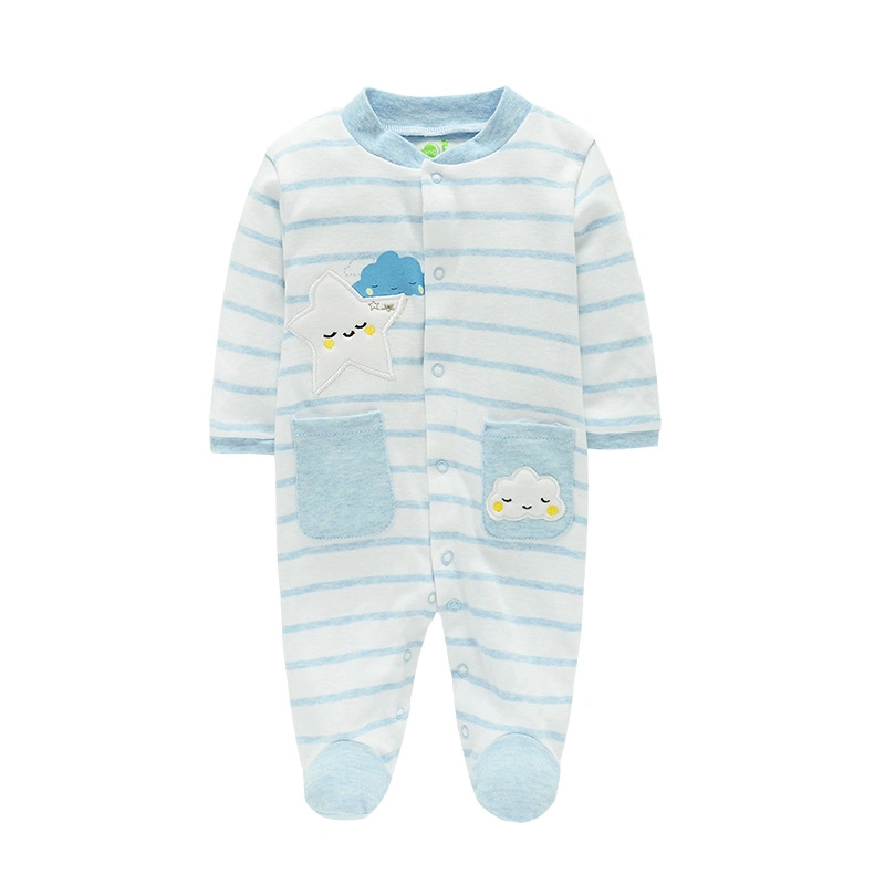 Factory Direct Wholesale/Supplier Custom Baby Boys Girls Cotton Jumpsuit Infant Wear Babygrow