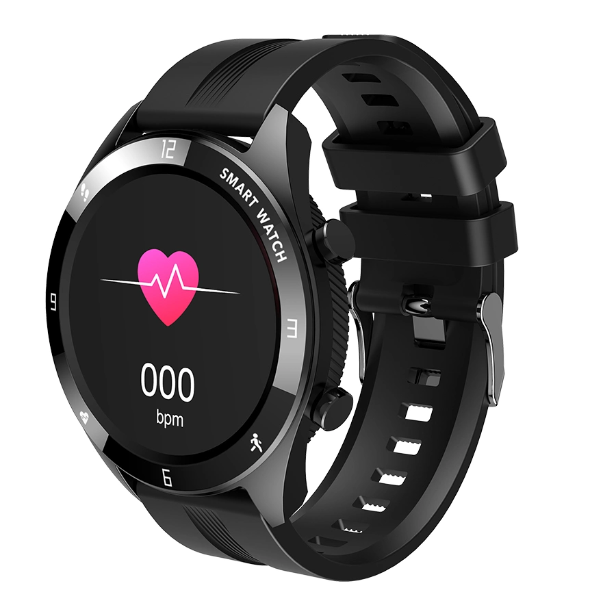 Reloj inteligente resistente al agua IP68 con pantalla táctil de 1,28" y monitor de presión arterial, pulseras inteligentes para hombres, monitor de salud deportiva de muñeca