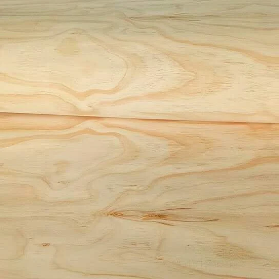 Rotary Cut Natural Radiata Pine Wood Face Veneer Without Knot