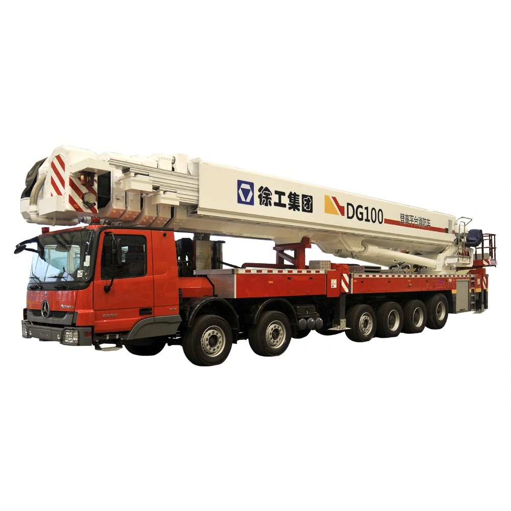 XCMG Fire Truck Equipment 100m Dg100 Fire Fighting Truck for Sale