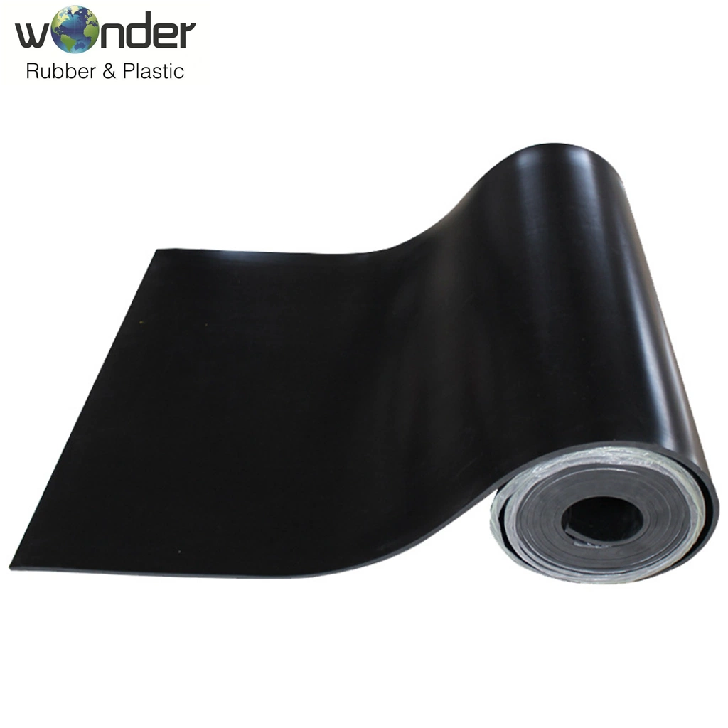 1-50mm Industrial Vulcanized Butyl Rubber Sheet