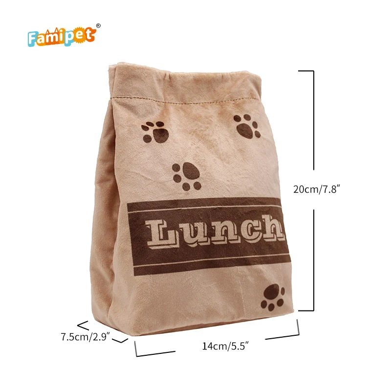 Comida rápida Pack serie de Perros rellenos Pet Toy Dog Juguetes chirriantes