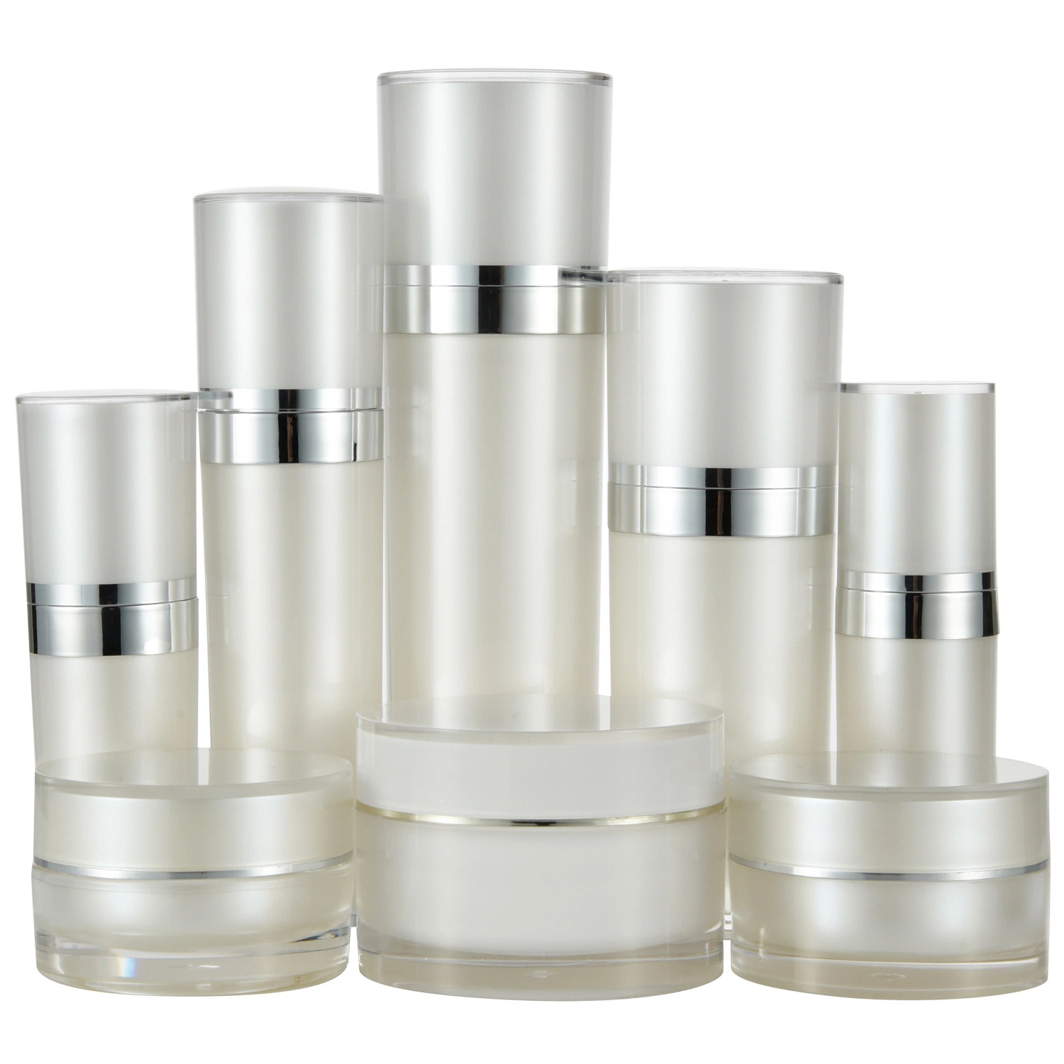 Acrylic Sets for Cosmetic Packaging Bottles and Jars Provided by China Trustworthy Supplier