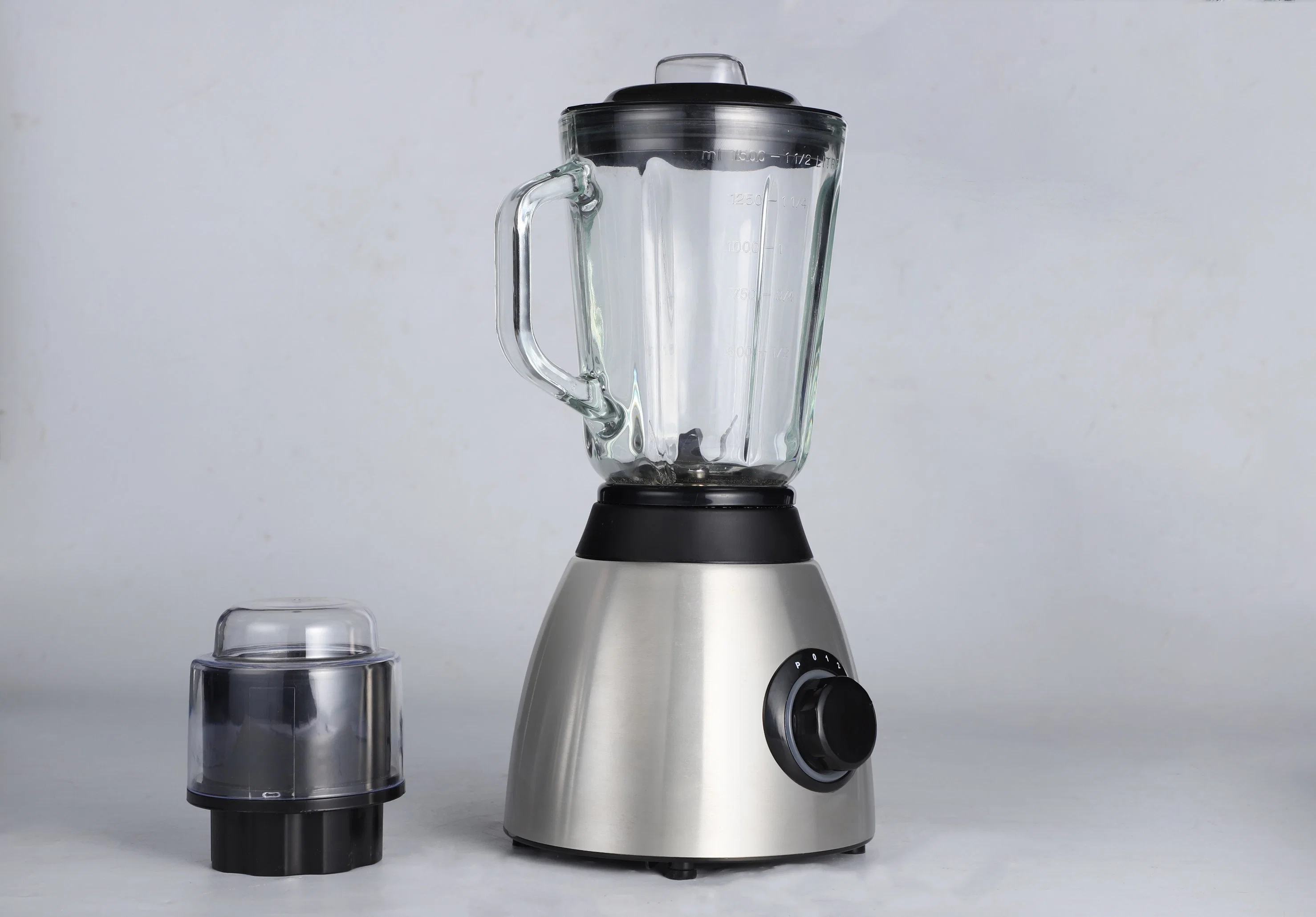 1.5L Plastic Jar Stainless Steel Blade Bean Grinder Food Blender