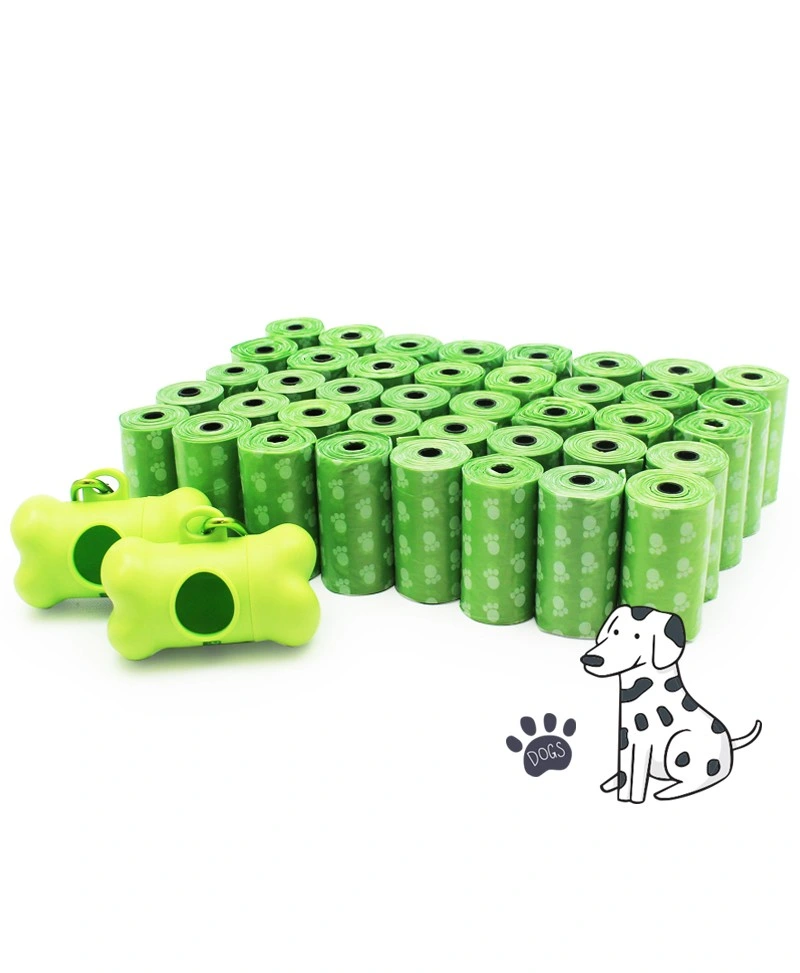 Original Factory 100% Compostable Dog Poop Bag Corn Starch Biodegradable Animal Waste Bags on Roll