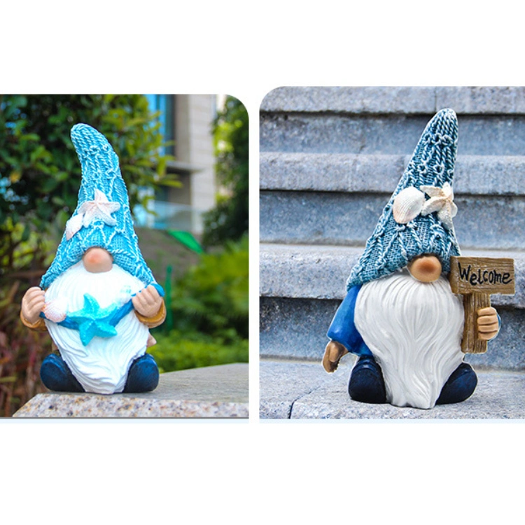 Wholesale/Supplier Garden Home Decoration Resin Ocean Summer Beach Gnome Statue