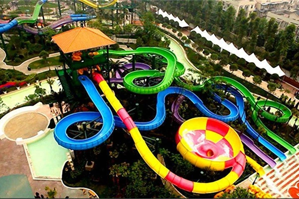 Hotel Water Slides Aqua Park Tube Adult Water Play Structures