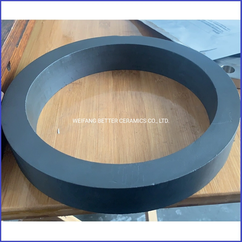 SISIC RBSIC wear resistance material sintering silicon carbide ceramic lining / speical liner