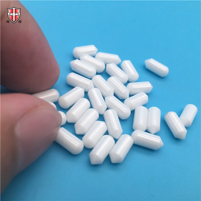 Good Insulation Zirconia Ceramic Pin High Purity White Custom