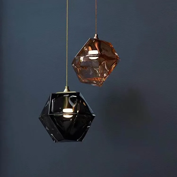 Zhongshan Lighting Factory Color Glass Chandelier Drop Light Chandelier Light Black Rose Gold White Colorful Bubble Home Lighting Pendant Lamp