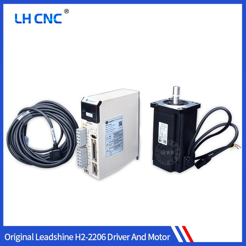 Cheap Price Original Leadshine H2-758 H2-2206 Hbs1108s Whole Set Hybrid Servo Motor and Driver Hybrid Stepping Motor for CNC Router