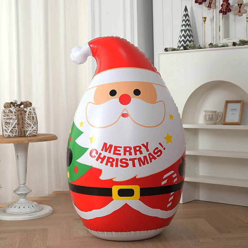 Santa Claus Large Christmas Luminous Tumbler Inflatable Toy